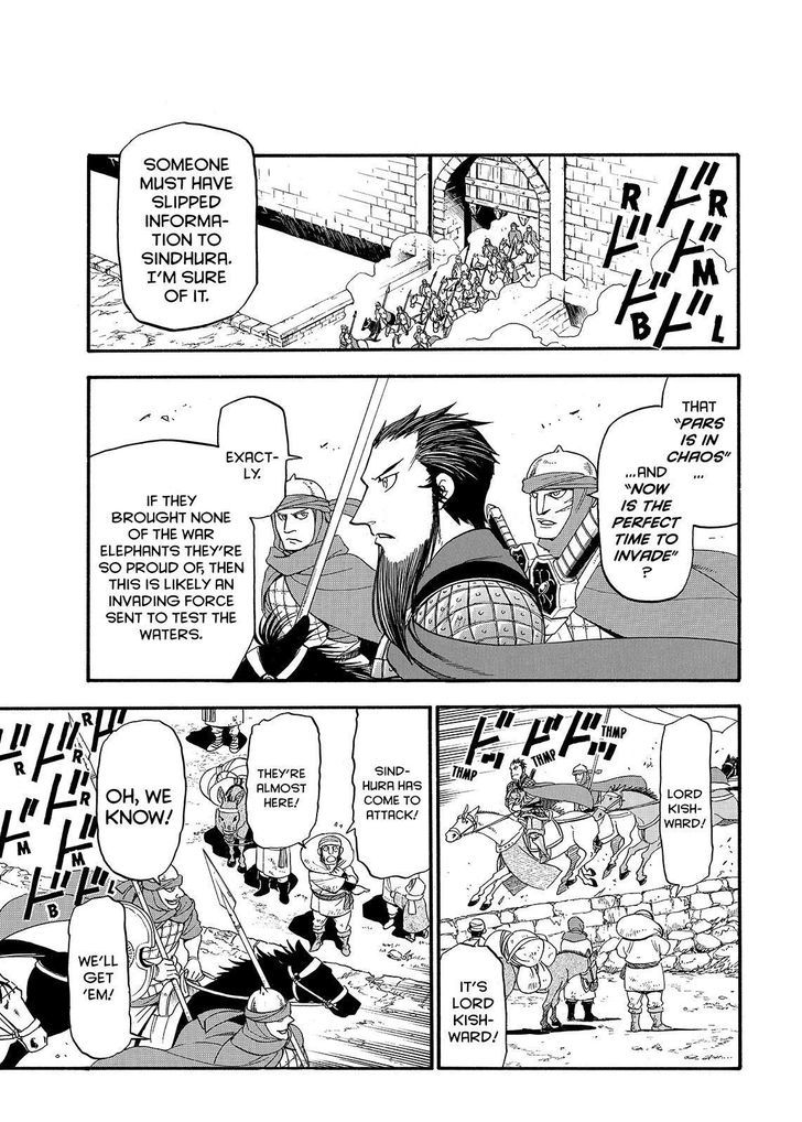 Arslan Senki (Arakawa Hiromu) - Chapter 35 : Twin-Blade's Falcon