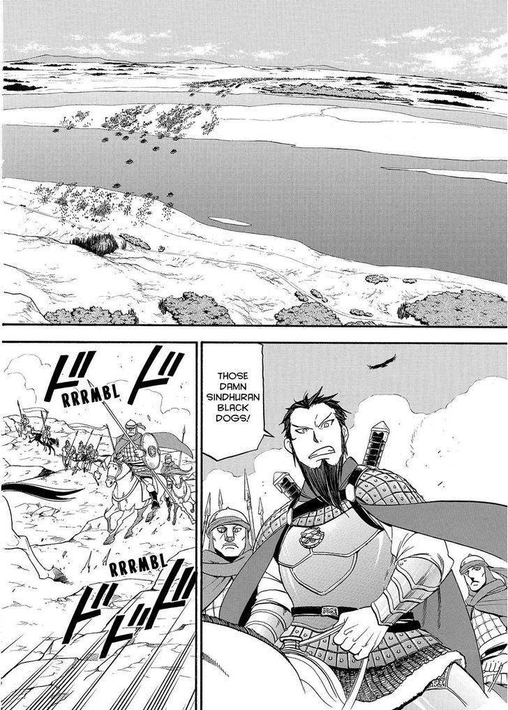 Arslan Senki (Arakawa Hiromu) - Chapter 35 : Twin-Blade's Falcon