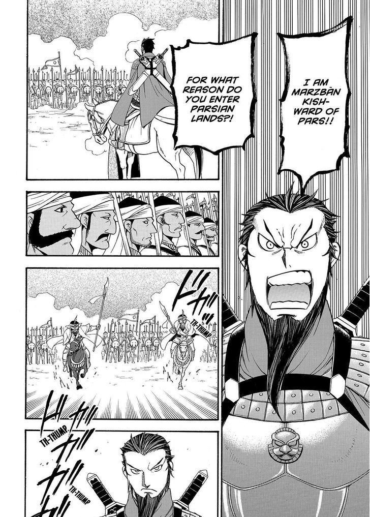 Arslan Senki (Arakawa Hiromu) - Chapter 35 : Twin-Blade's Falcon