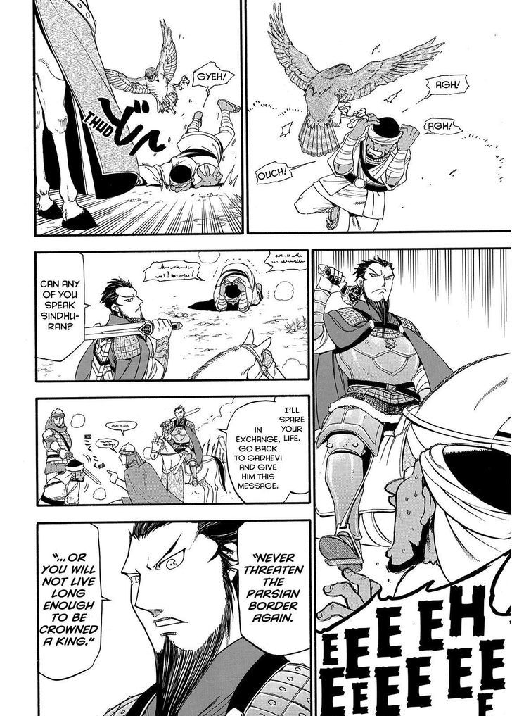 Arslan Senki (Arakawa Hiromu) - Chapter 35 : Twin-Blade's Falcon