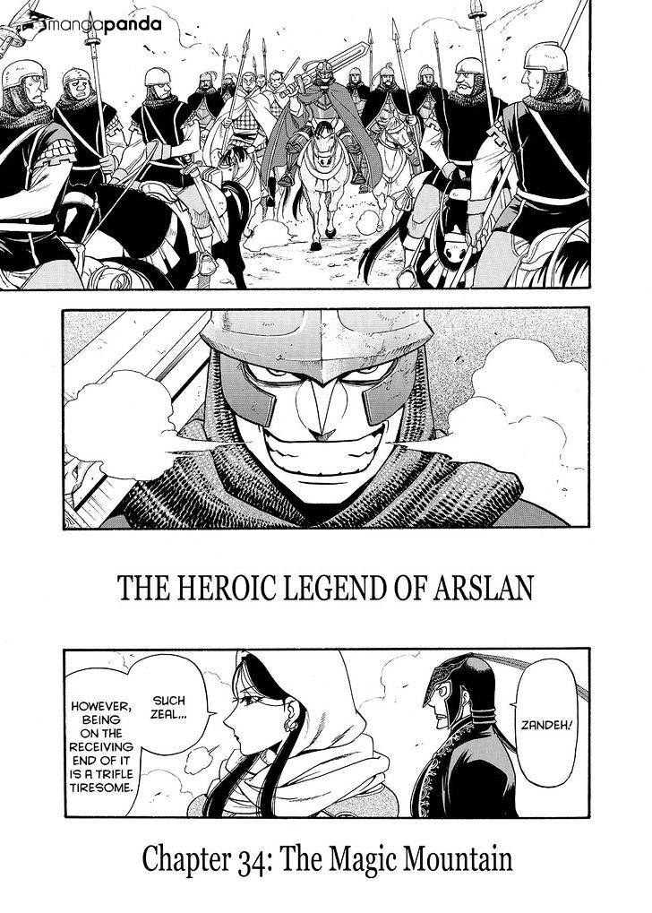 Arslan Senki (Arakawa Hiromu) - Chapter 34 : The Magic Mountain