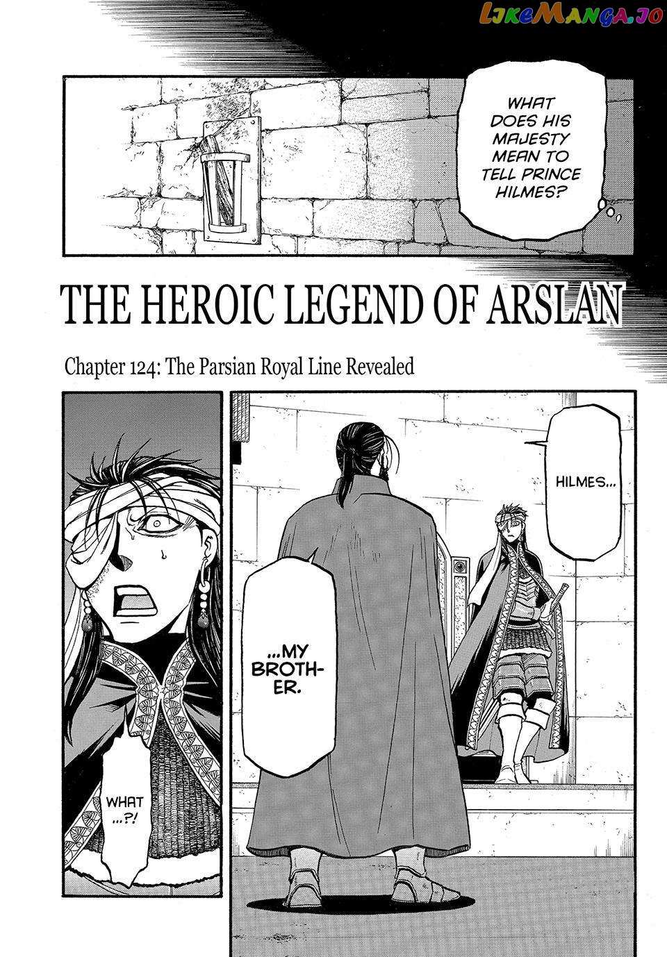 Arslan Senki (Arakawa Hiromu) - Chapter 124