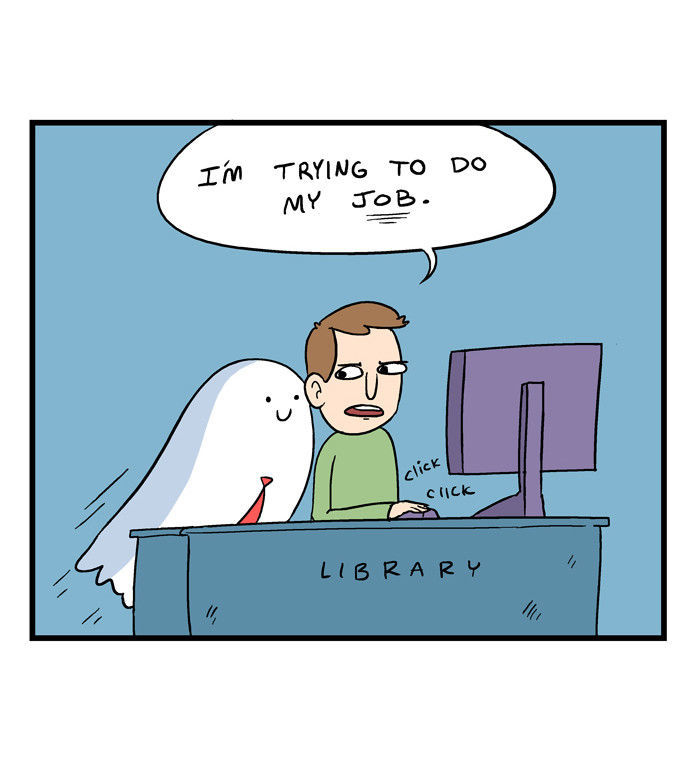 Library Ghost - Chapter 53 : "Todd Meets Library Ghost" Part 3