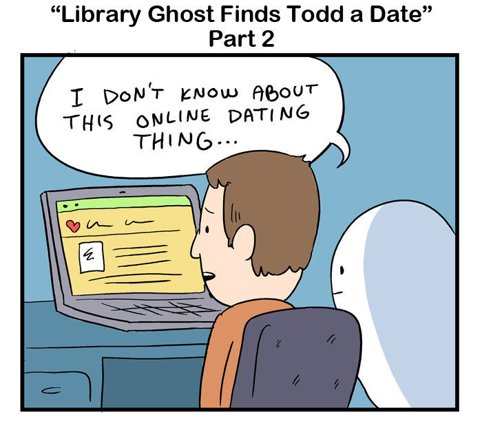 Library Ghost - Chapter 61 : "Library Ghost Finds Todd A Date" Part 2