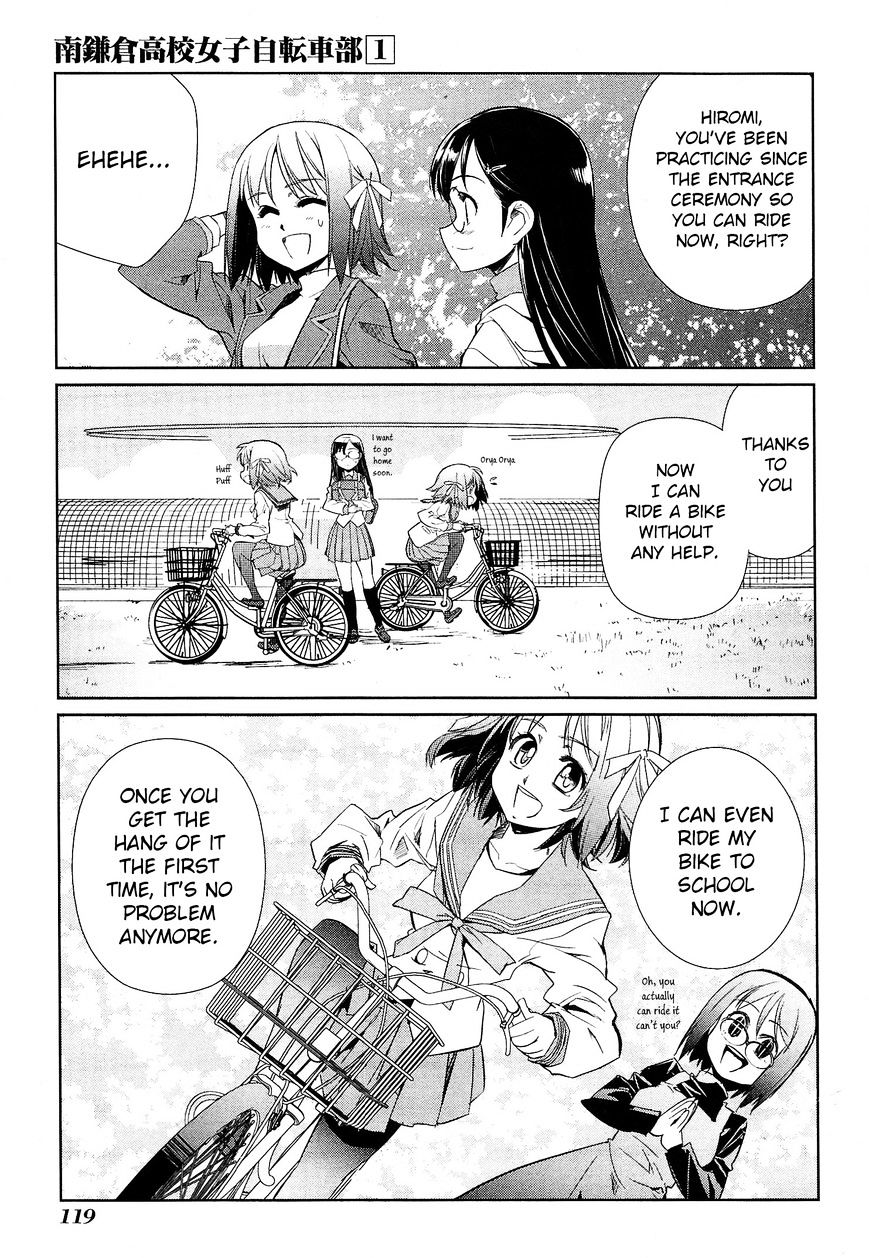 Minami Kamakura Koukou Joshi Jitenshabu - Chapter 4