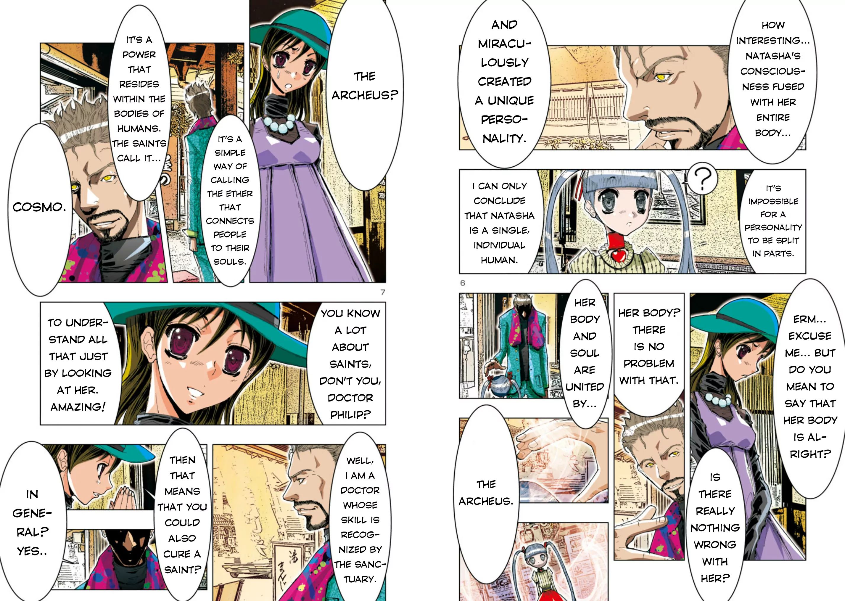 Saint Seiya Episode.g -Assassin- - Vol.6 Chapter 38: Archeus