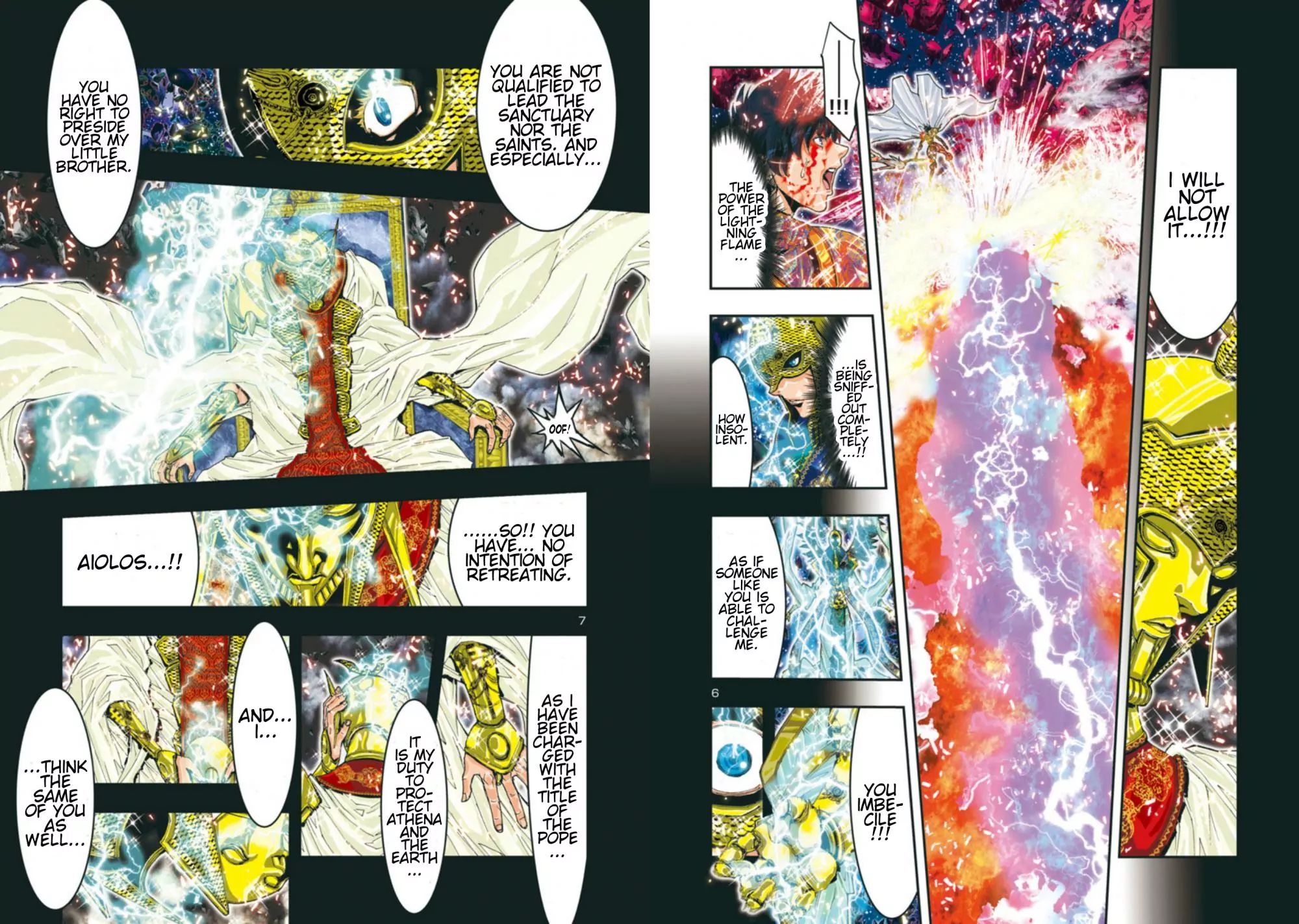 Saint Seiya Episode.g -Assassin- - Vol.10 Chapter 66: Reservations