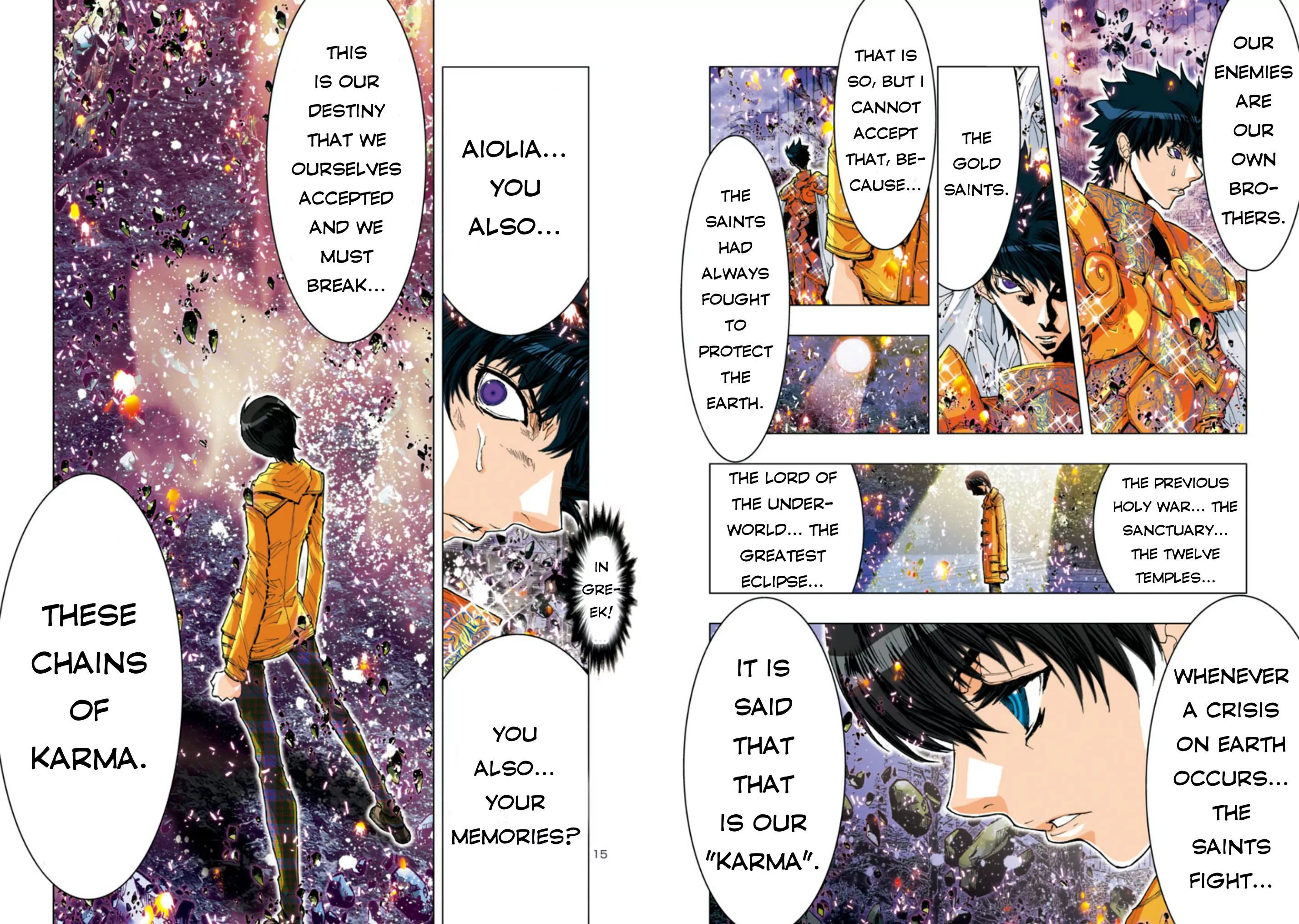 Saint Seiya Episode.g -Assassin- - Vol.6 Chapter 36: The Lost Saint