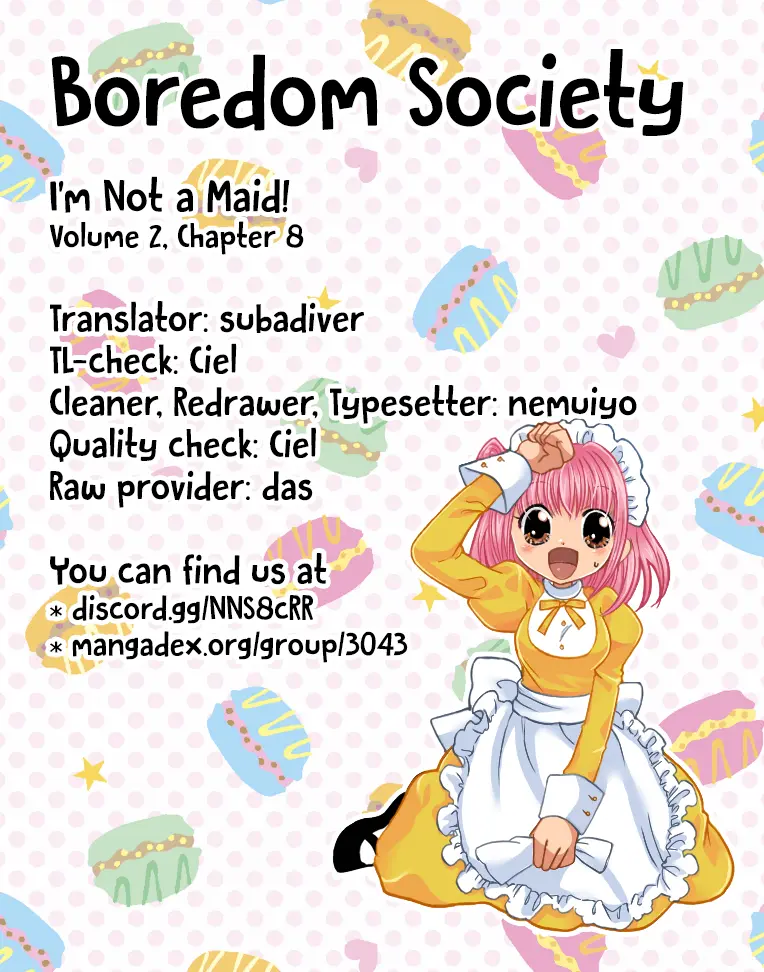 I'm Not A Maid! - Vol.2 Chapter 8