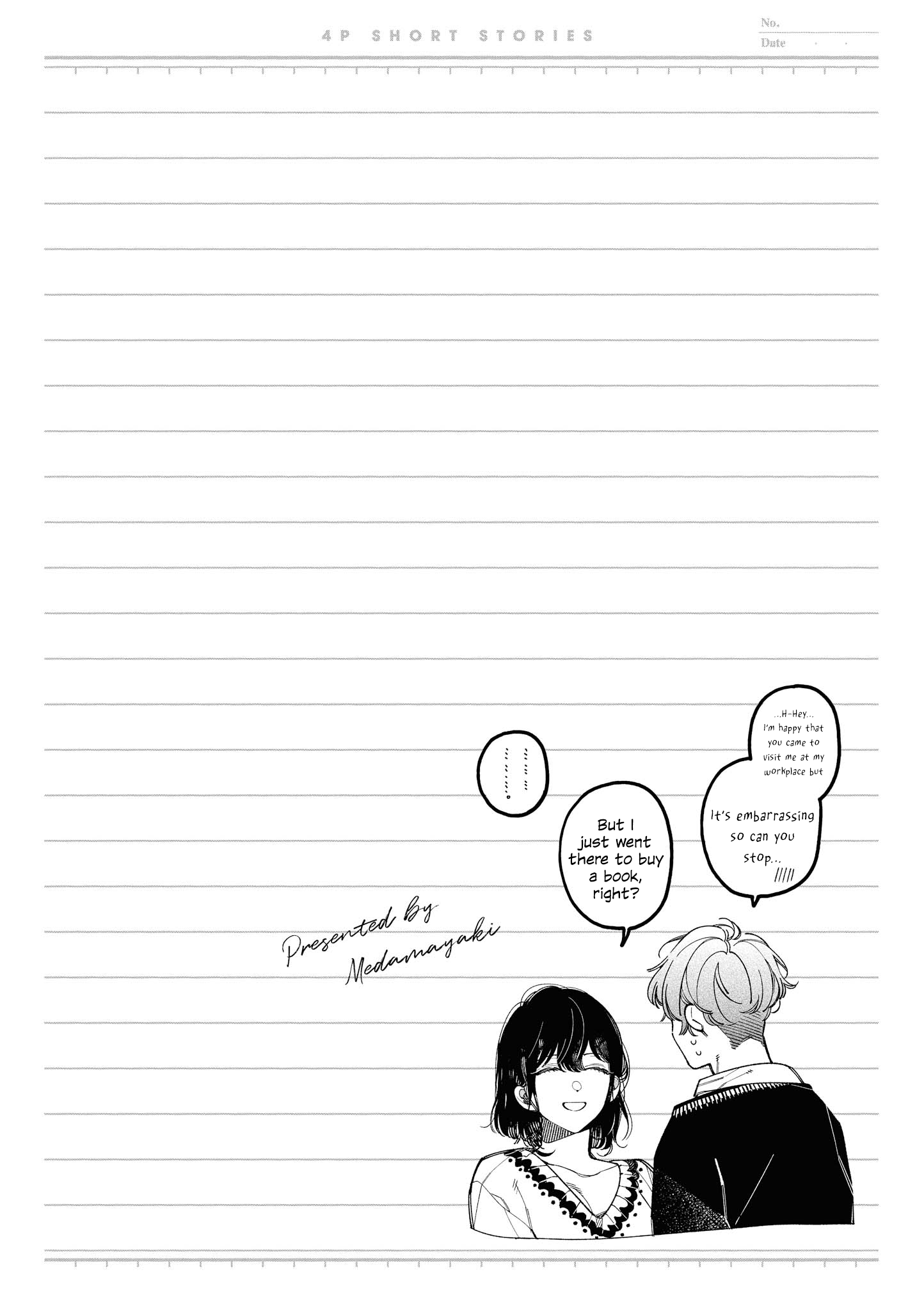 “It’s Too Precious And Hard To Read !!” 4P Short Stories - Vol.2 Chapter 44: Looking Forward To The End Of Work [By Medamayaki]