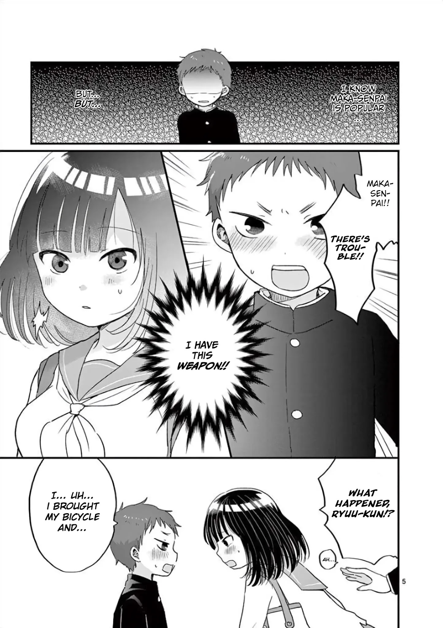 Oredake Ni Kamatte Maka-Senpai - Chapter 5: That Thing I Saw On Dvd