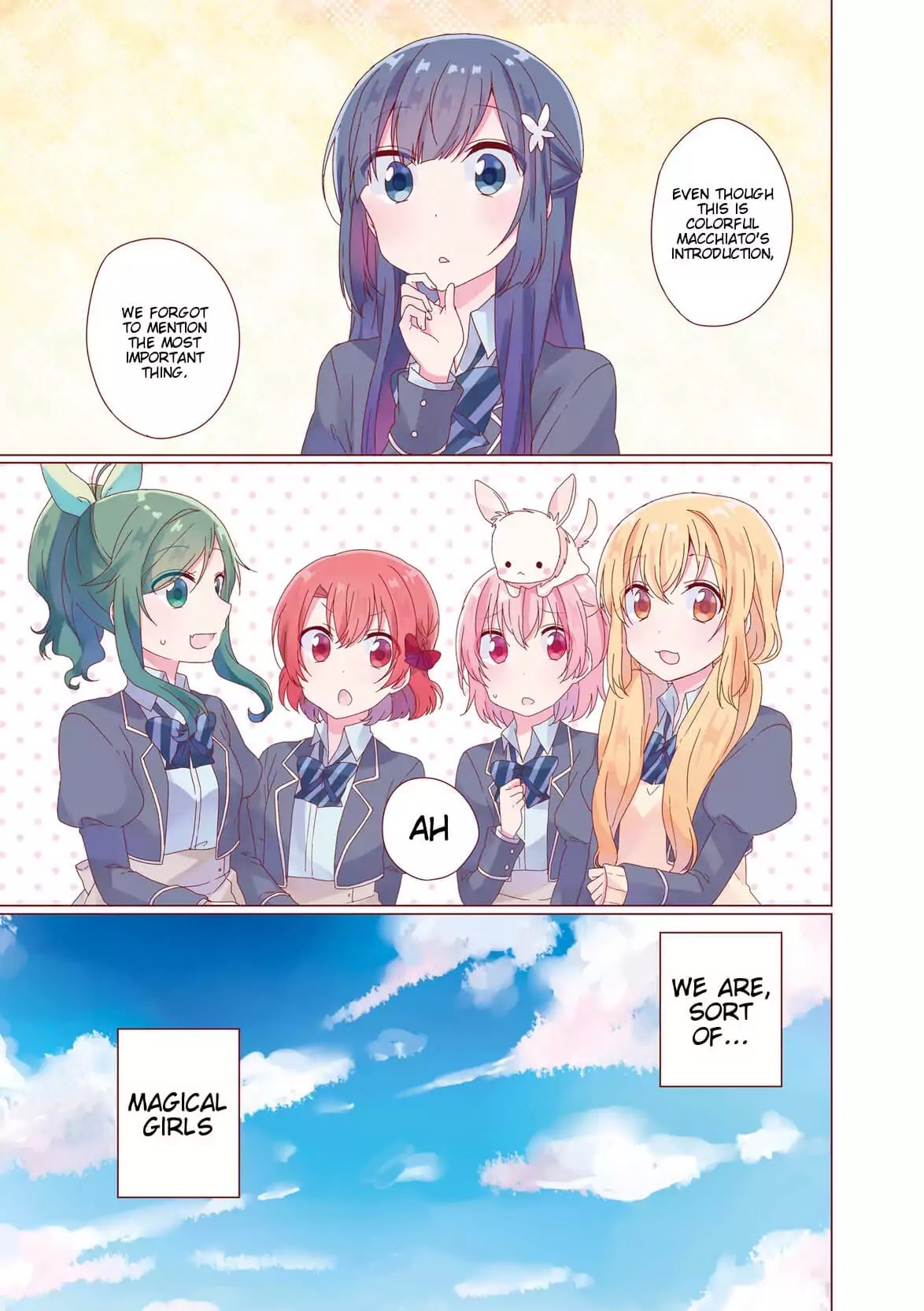 Colorful Macchiato! - Mahou Shoujo Wa Tatakawanai. - Chapter 9.5: Extra