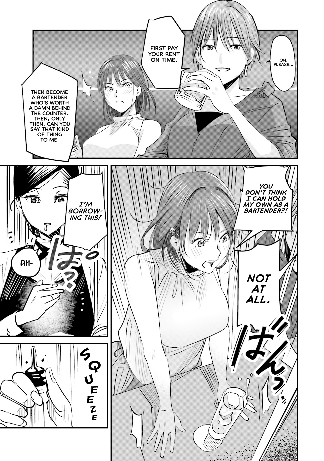 Sleepy Barmaid - Vol.1 Chapter 3: Versus