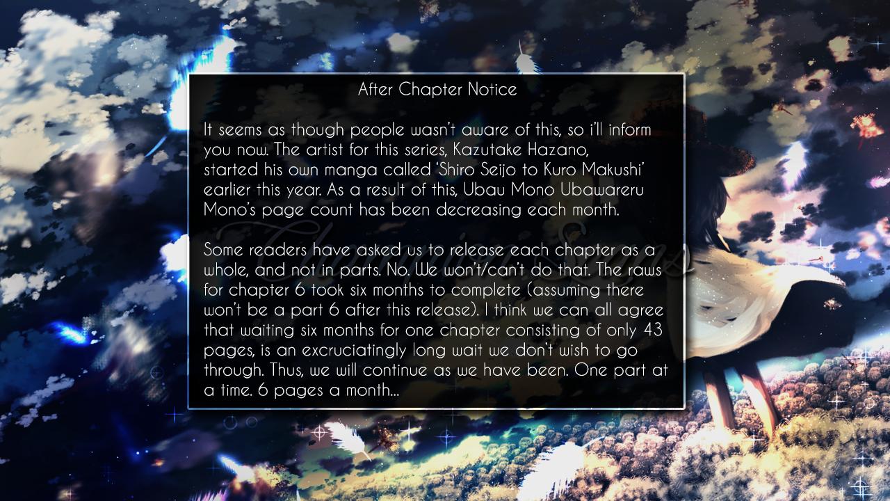 Ubau Mono Ubawareru Mono - Chapter 6.5