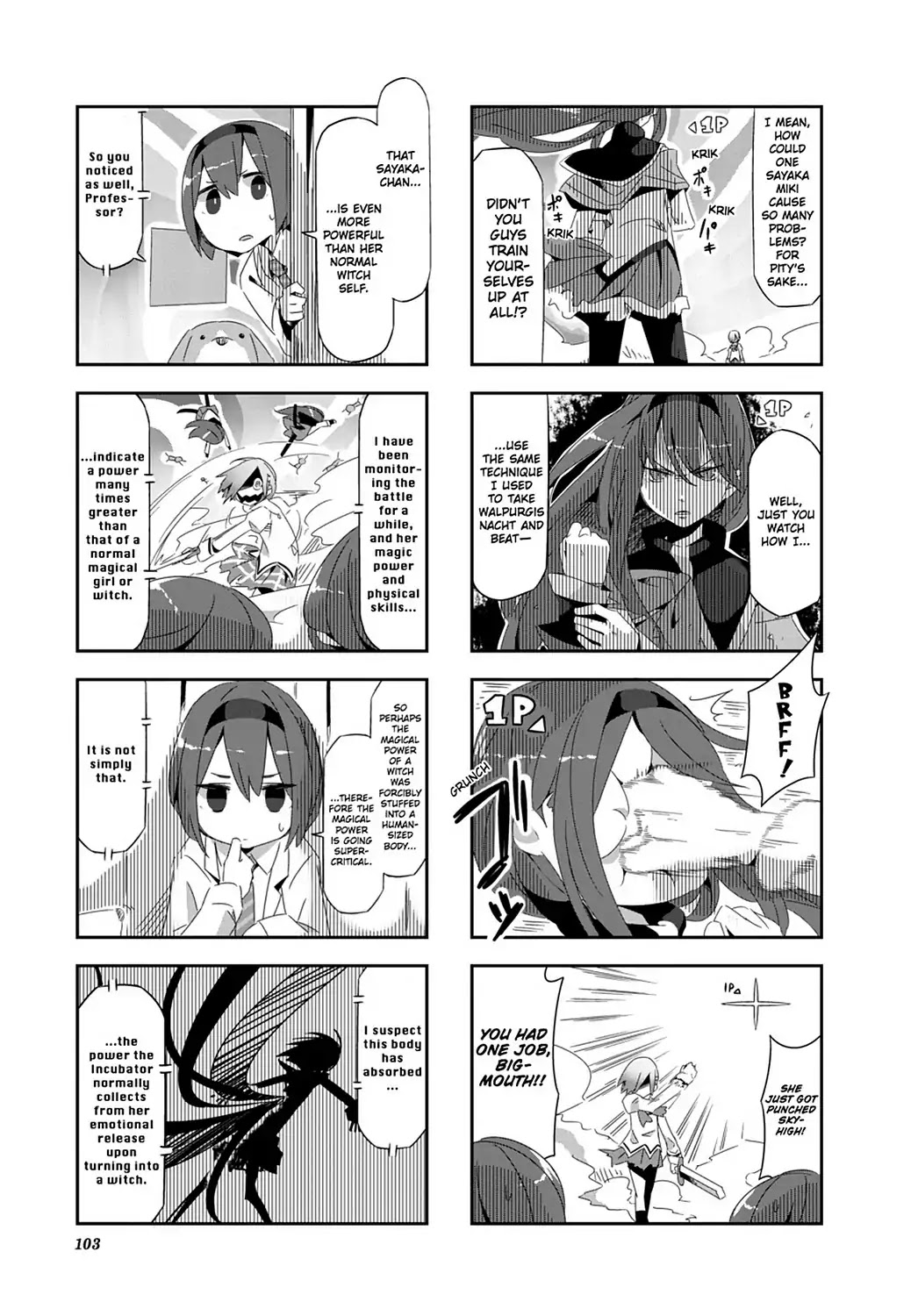 Puella Magi Homura Tamura ~Parallel Worlds Do Not Remain Parallel Forever~ - Chapter 29: Vol.3 Episode 29: "Rampaging Sayaka Vs. Homuras" Time Flow