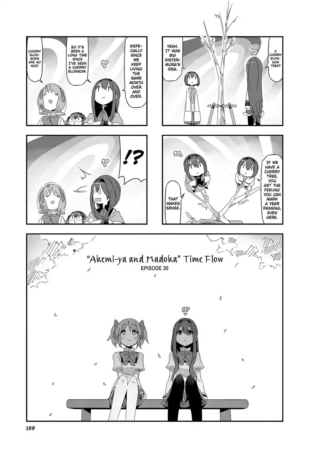 Puella Magi Homura Tamura ~Parallel Worlds Do Not Remain Parallel Forever~ - Chapter 30: Vol.3 Episode 30: "Akemi-Ya And Madoka" Time Flow [End]