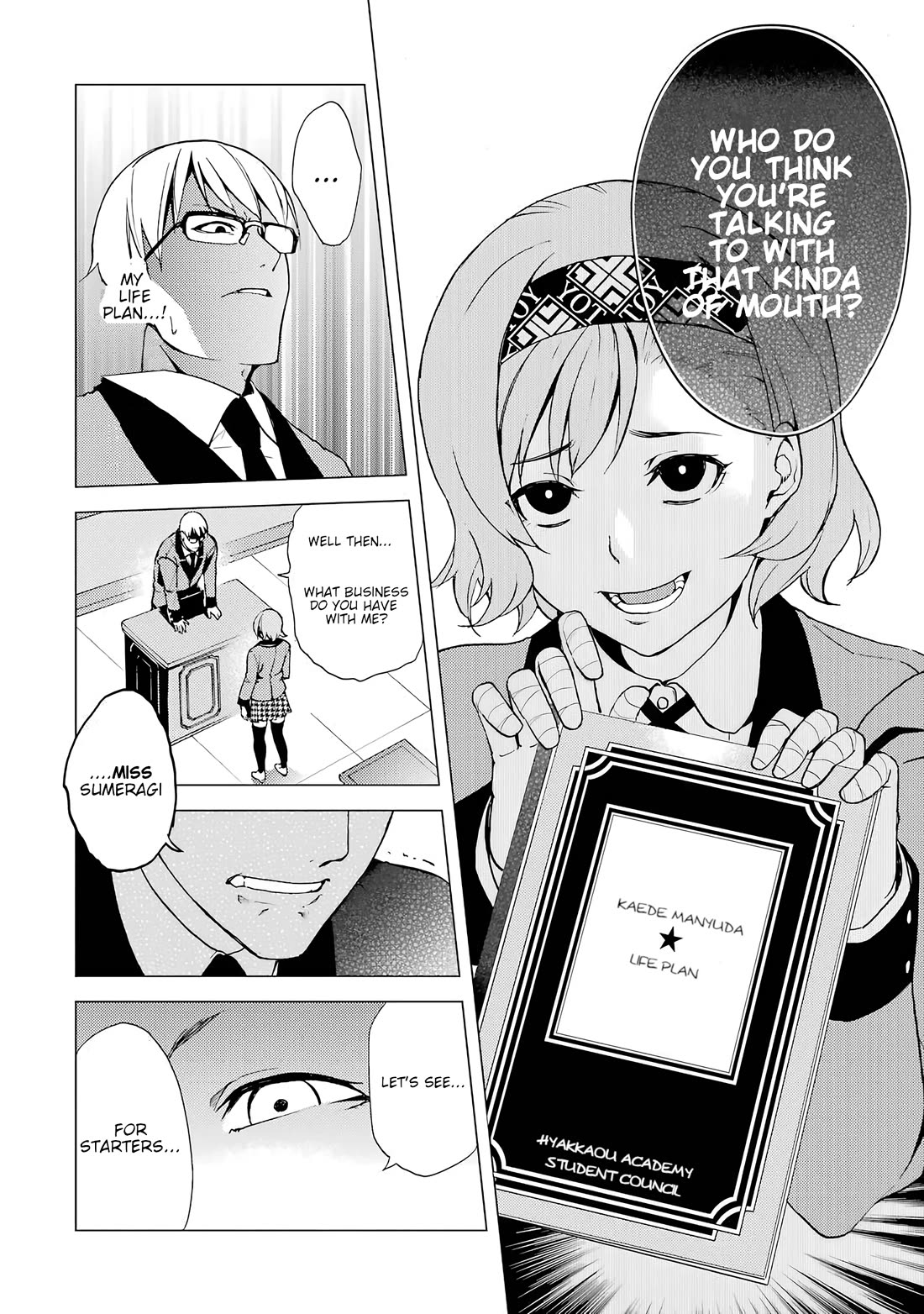 Kakegurui - Yorozu: Official Comic Anthology - Chapter 11: Life Plans Are Absolute