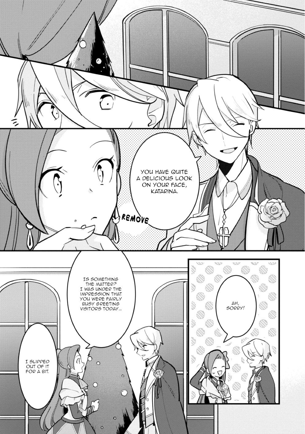 My Next Life As A Villainess: All Routes Lead To Doom! Official Anthology Comic - Sweet Memories - Vol.1 Chapter 9: Geordo's Feelings (Artist: Nishi)