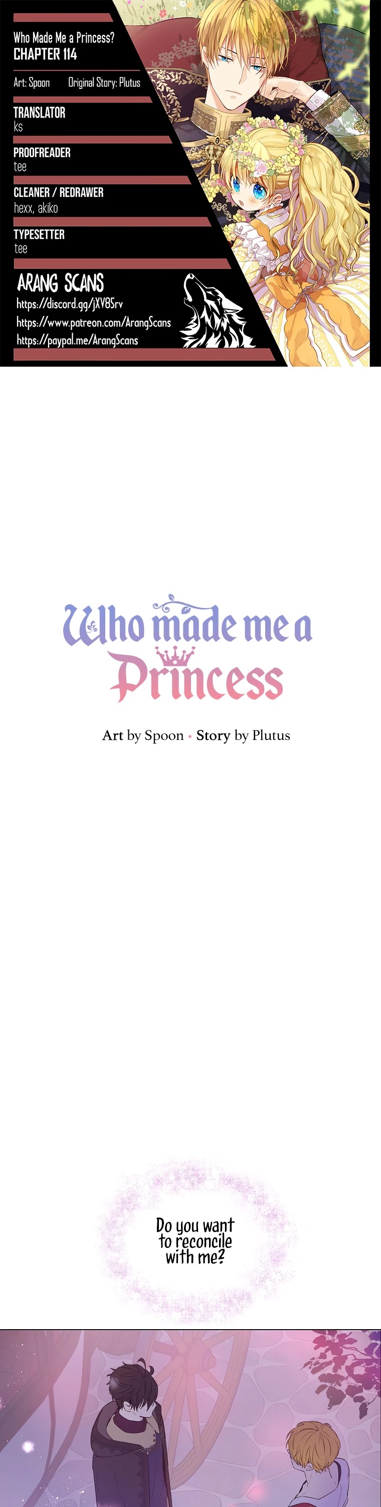 Who Made Me A Princess - Chapter 114