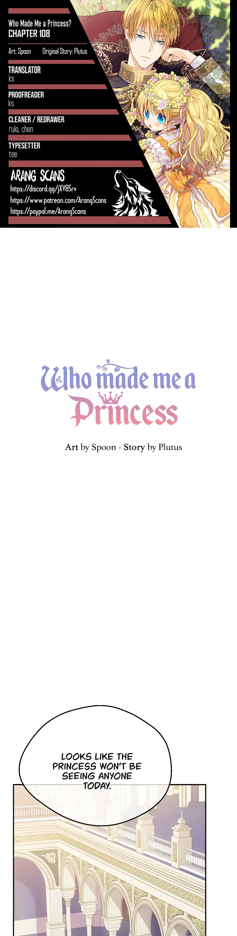 Who Made Me A Princess - Chapter 108