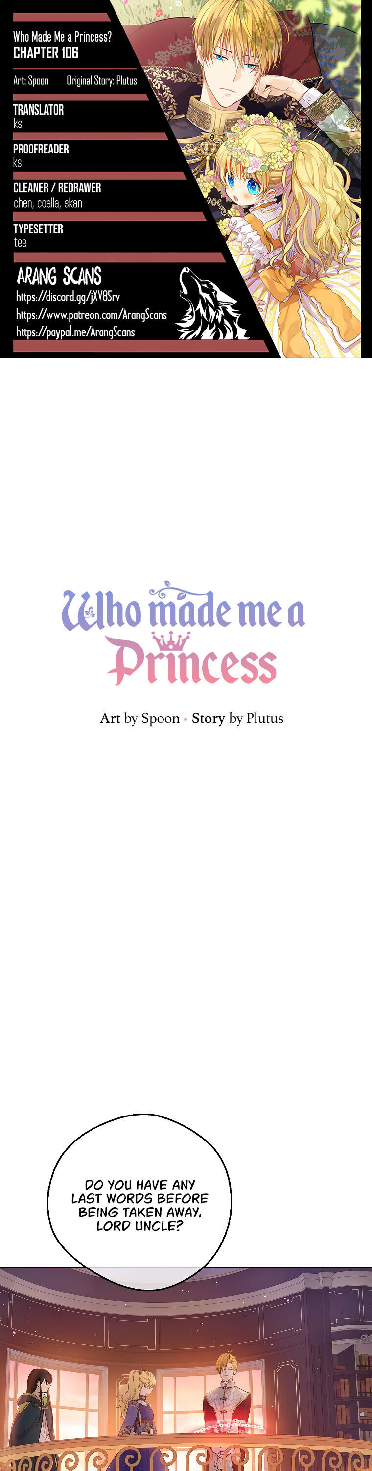 Who Made Me A Princess - Chapter 106