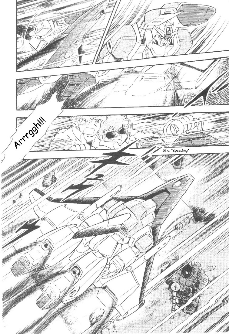 Kidou Senshi Zeta Gundam 1/2 - Chapter 2 : Amuro And Kiss!