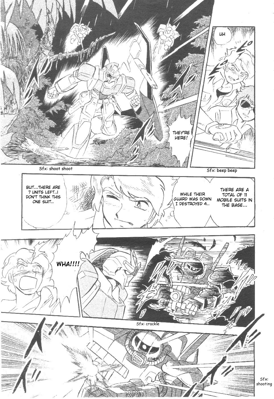 Kidou Senshi Zeta Gundam 1/2 - Chapter 2 : Amuro And Kiss!