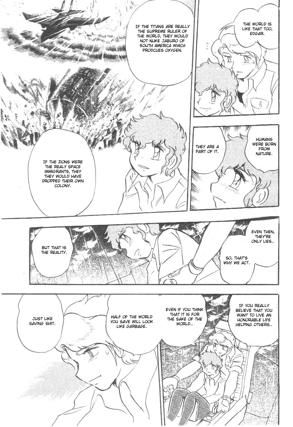 Kidou Senshi Zeta Gundam 1/2 - Chapter 2 : Amuro And Kiss!