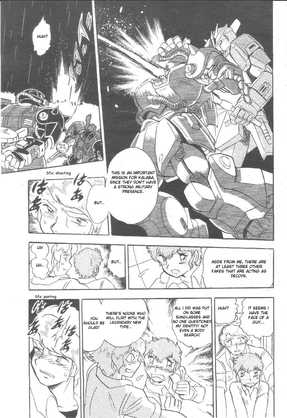 Kidou Senshi Zeta Gundam 1/2 - Vol.1 Chapter 4: Diary Of An Irresponsible Umon Samon Universe - Titans