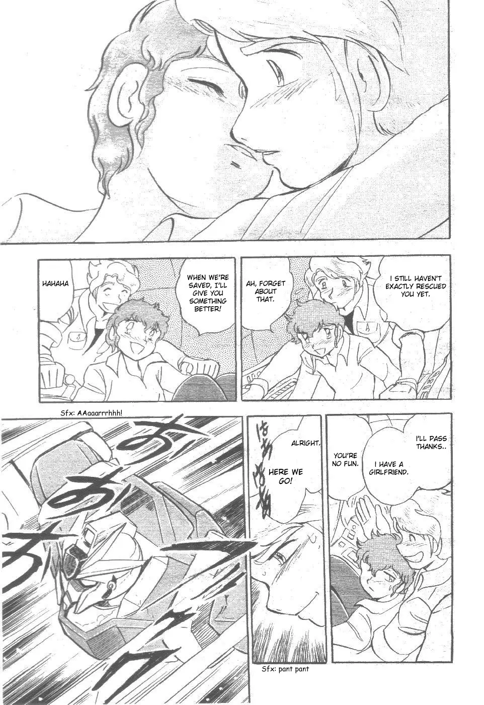 Kidou Senshi Zeta Gundam 1/2 - Vol.1 Chapter 4: Diary Of An Irresponsible Umon Samon Universe - Titans