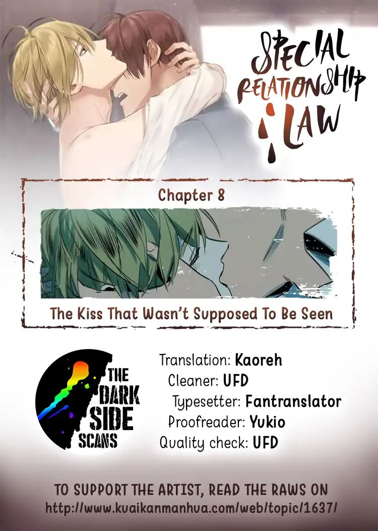 Special Relationship Law - Chapter 8: The Kiss That Wasn’t Supposed To Be Seen