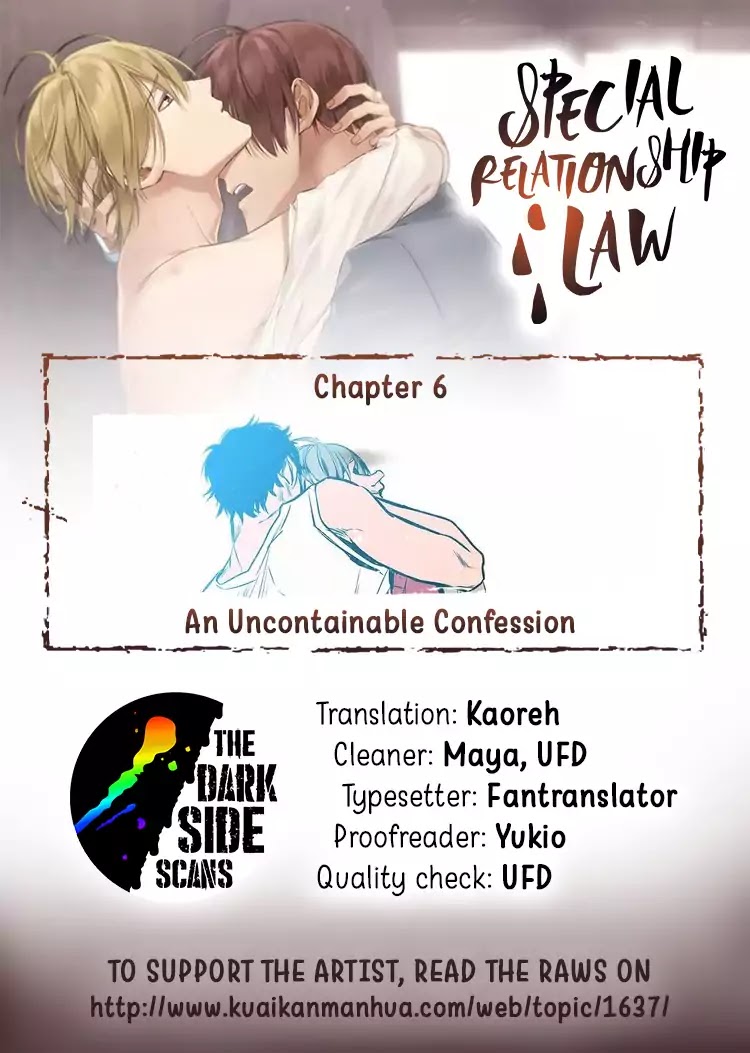 Special Relationship Law - Chapter 6: An Uncontainable Confession