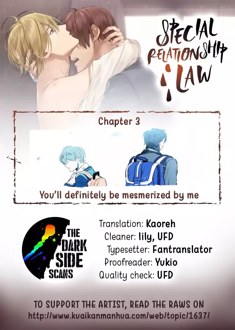 Special Relationship Law - Chapter 3: You’ll Definitely Be Mesmerized By Me