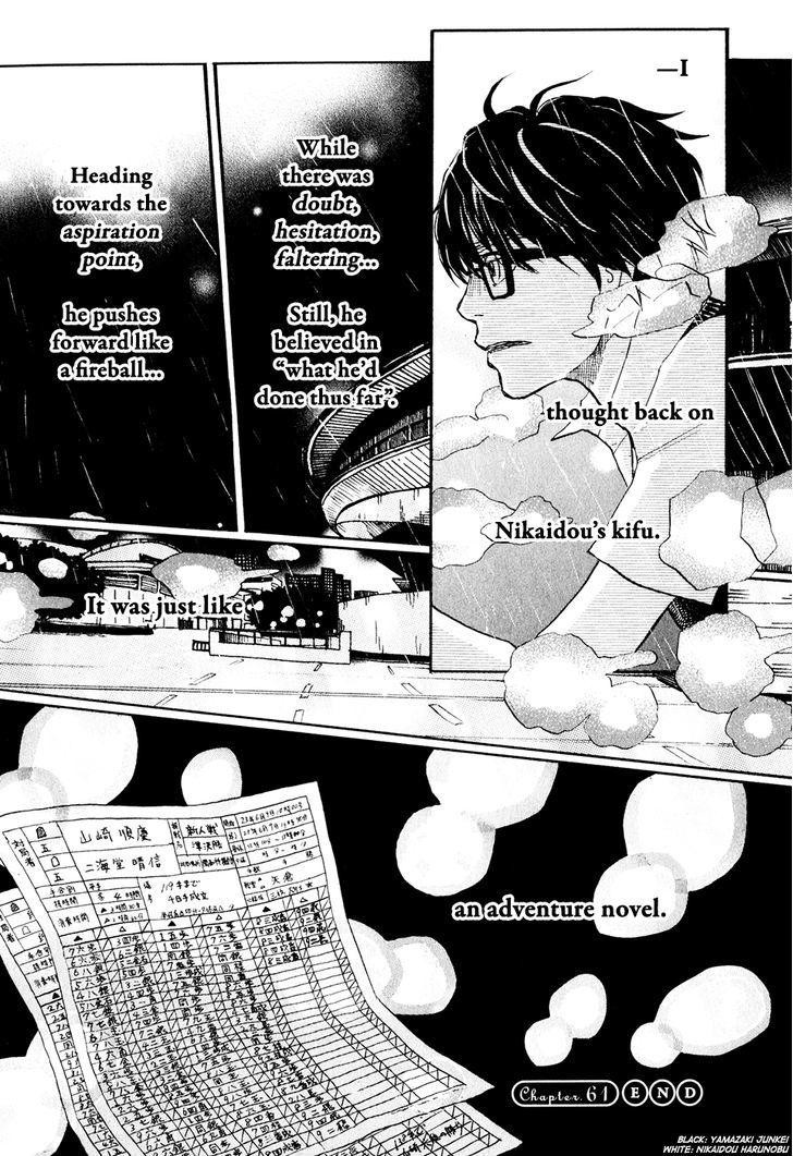 3-Gatsu No Lion - Chapter 61 : Adventures