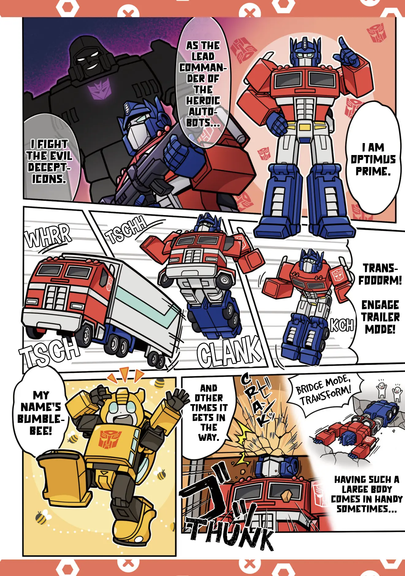 Transformers: Go! Go! - Vol.1 Chapter 1