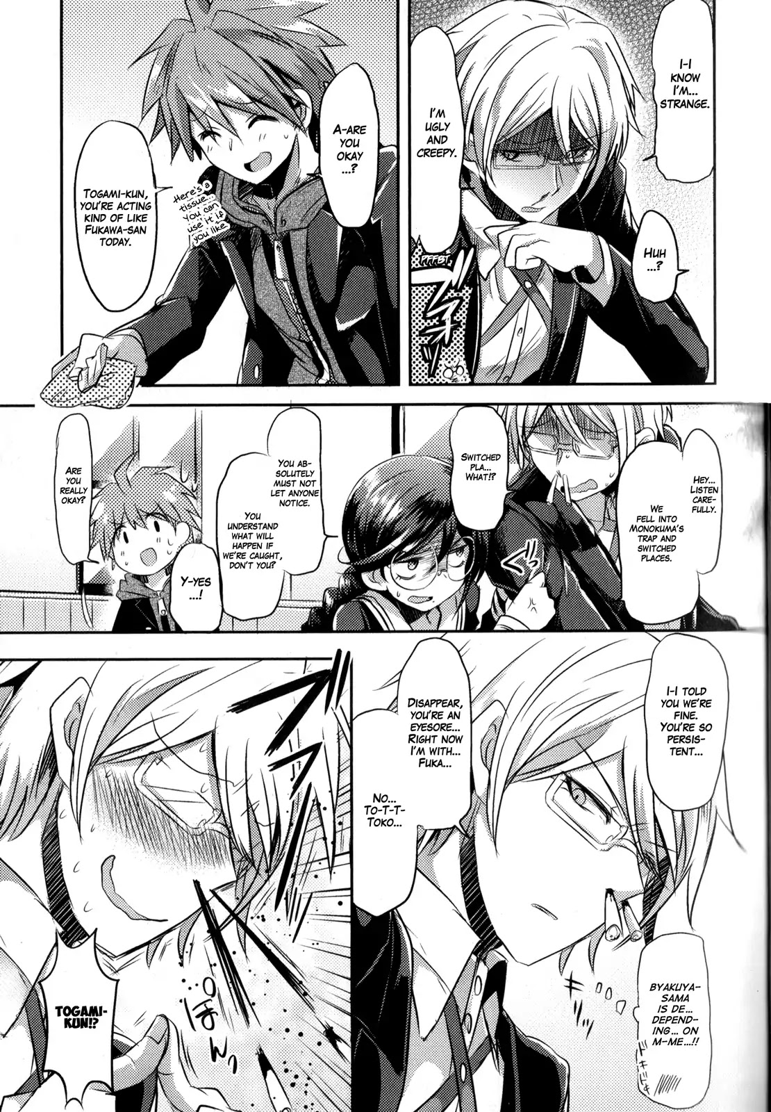 Danganronpa The Animation Comic Anthology - Chapter 4: Mind Swap (Zuzu Kamiya)