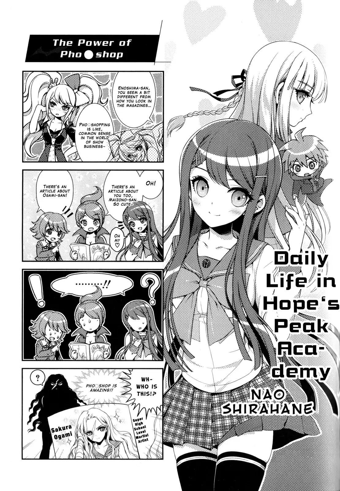 Danganronpa The Animation Comic Anthology - Chapter 18: Daily Life In Hope's Peak Acadamy (Nanao Shirahane)