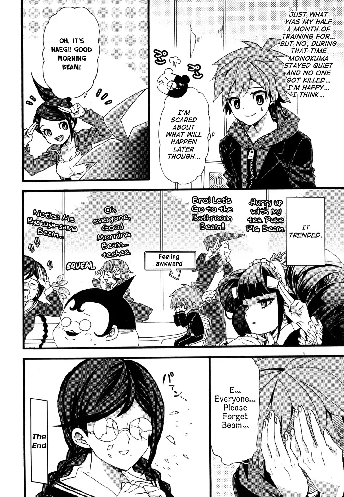 Danganronpa The Animation Comic Anthology - Chapter 14: Hope Beam And Despair Naegi (Tanejyugo)