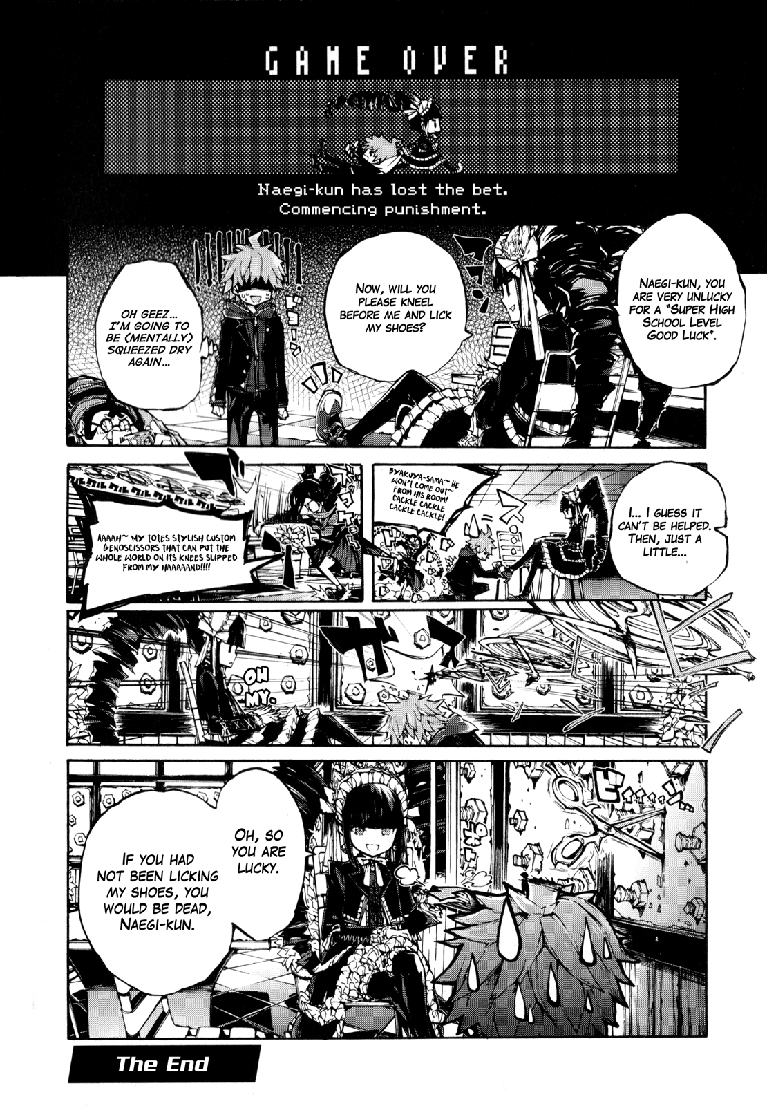 Danganronpa The Animation Comic Anthology - Chapter 1 : First Half