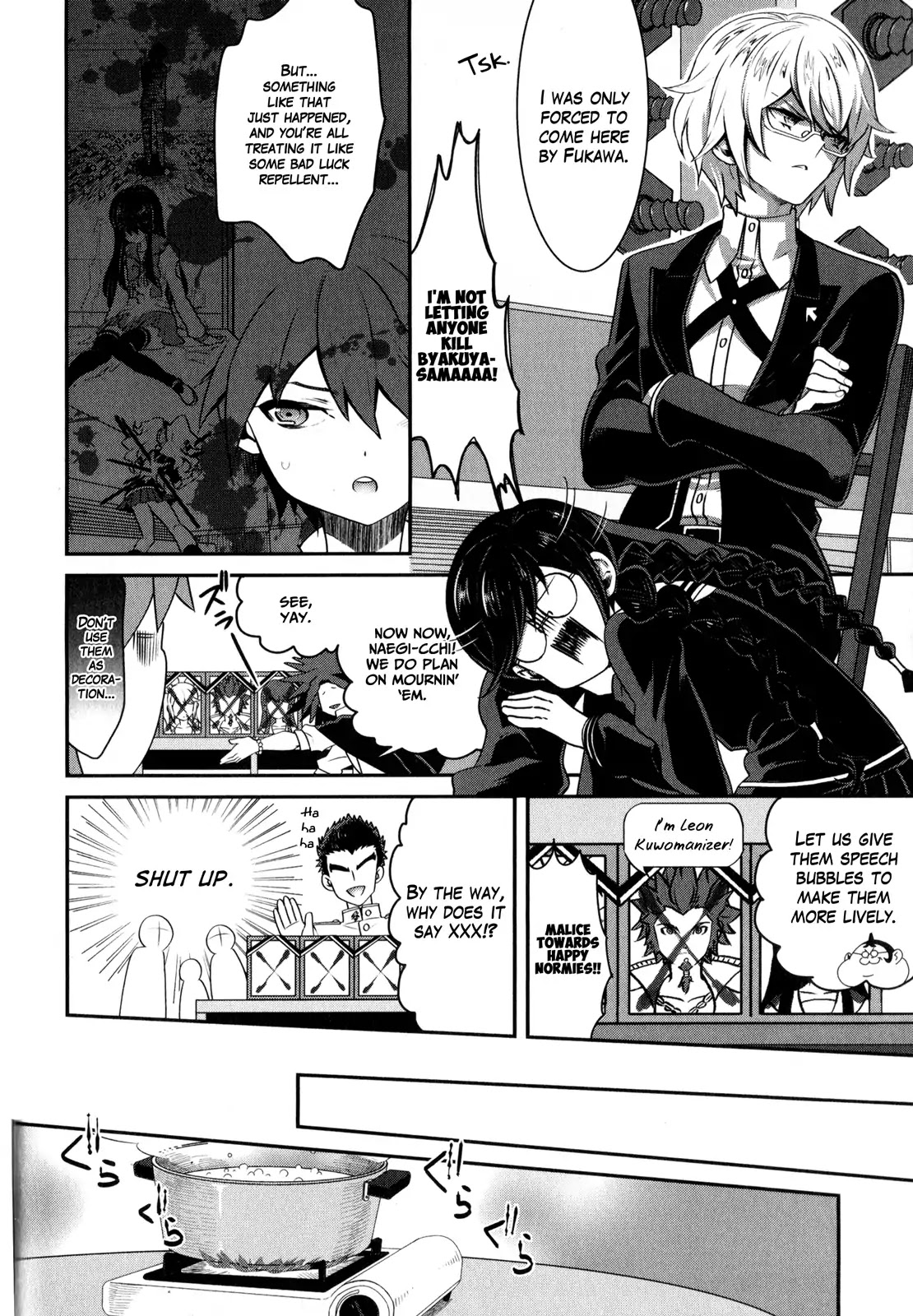 Danganronpa The Animation Comic Anthology - Chapter 3: Solidarity! Hot Pot Of Despair!! (S.kosugi)