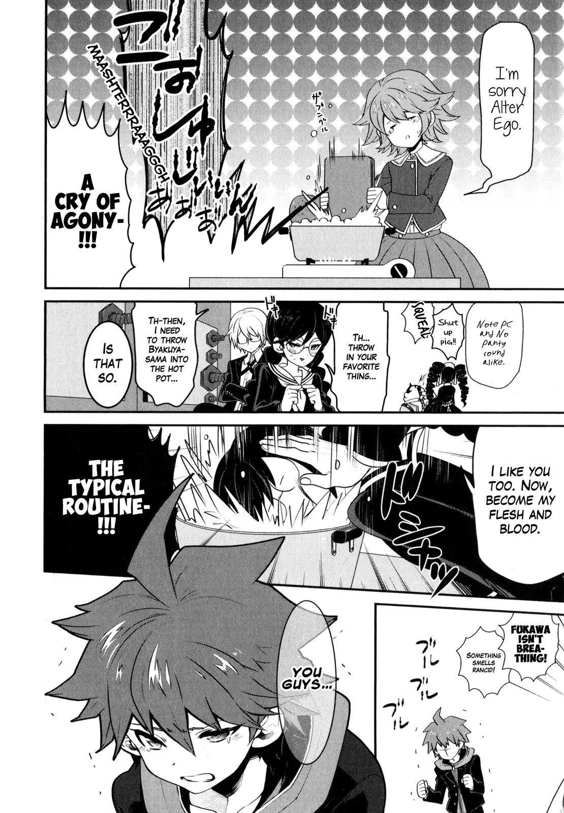 Danganronpa The Animation Comic Anthology - Chapter 3: Solidarity! Hot Pot Of Despair!! (S.kosugi)