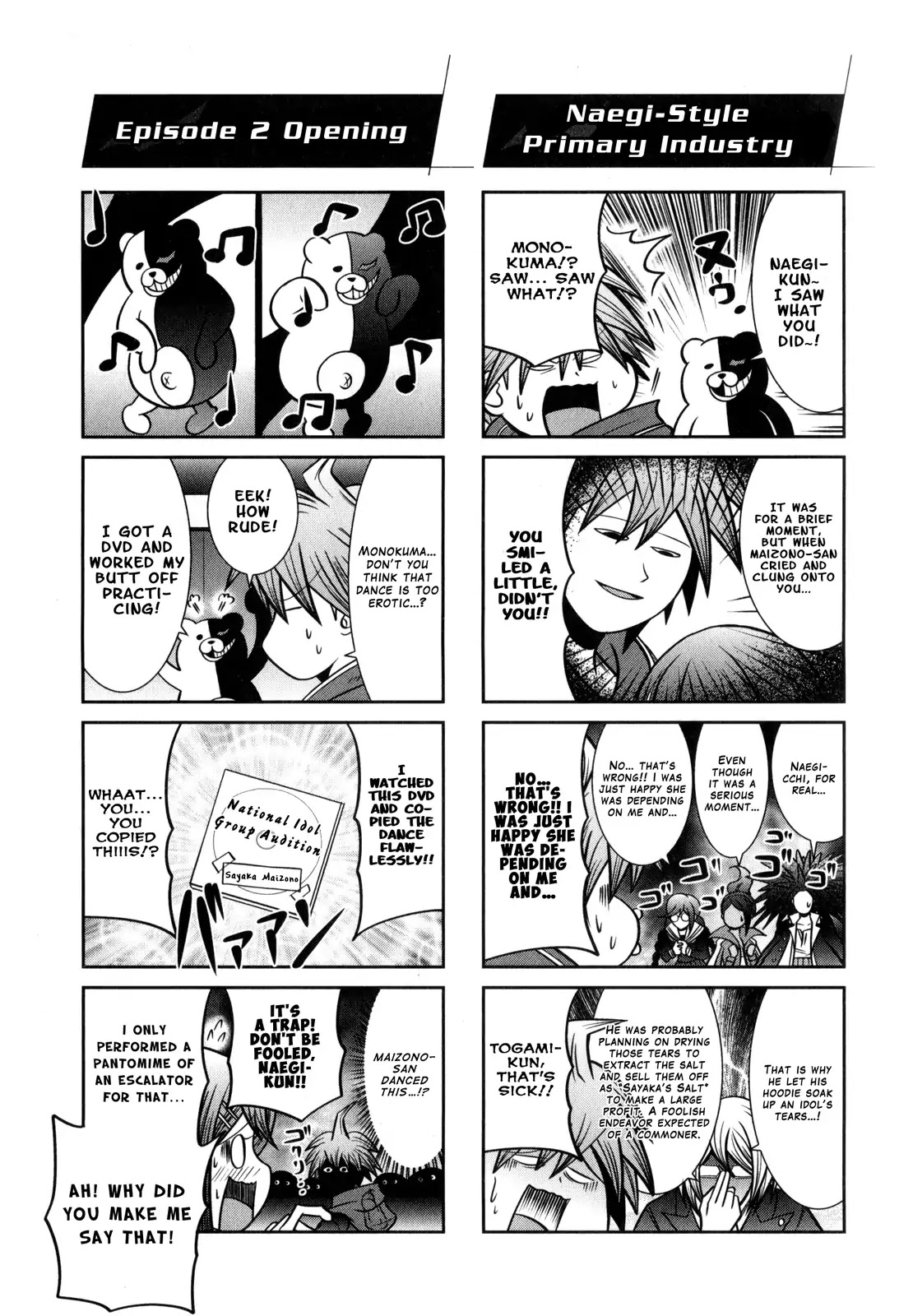 Danganronpa The Animation Comic Anthology - Chapter 16: Care To Unwind With Me? (Leo Horiguchi)