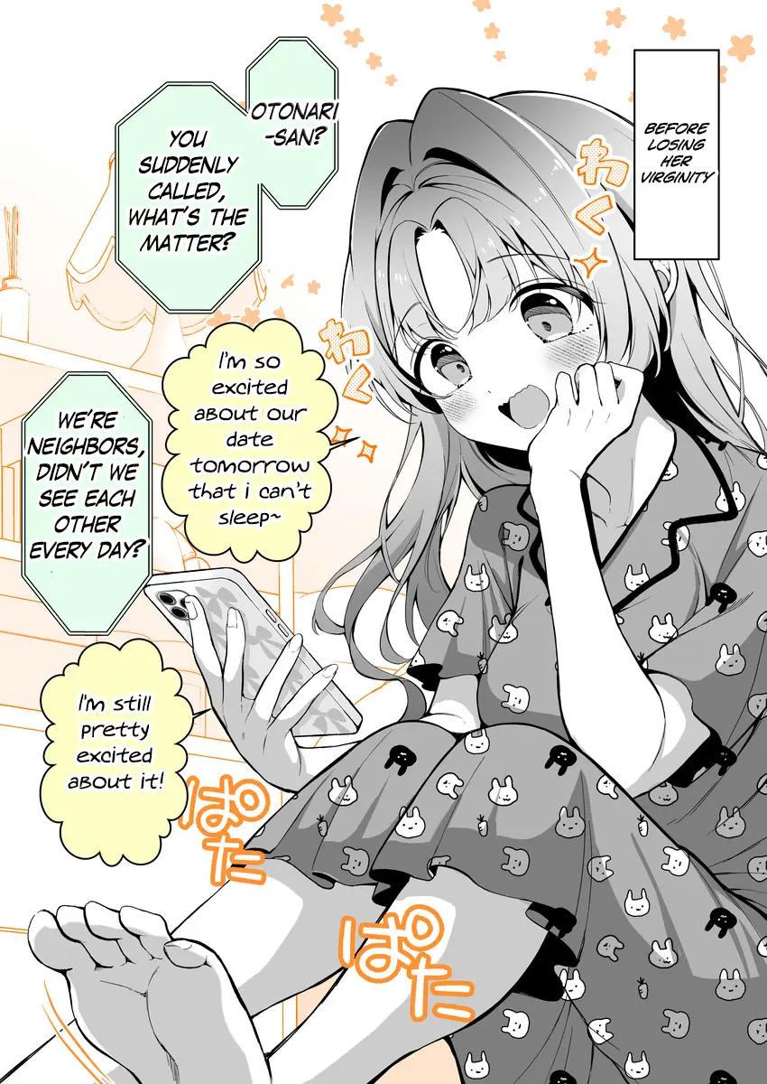 Mujaki Na Kanojo To Hatsu Ecchi Suru Mae To Ato - Chapter 1