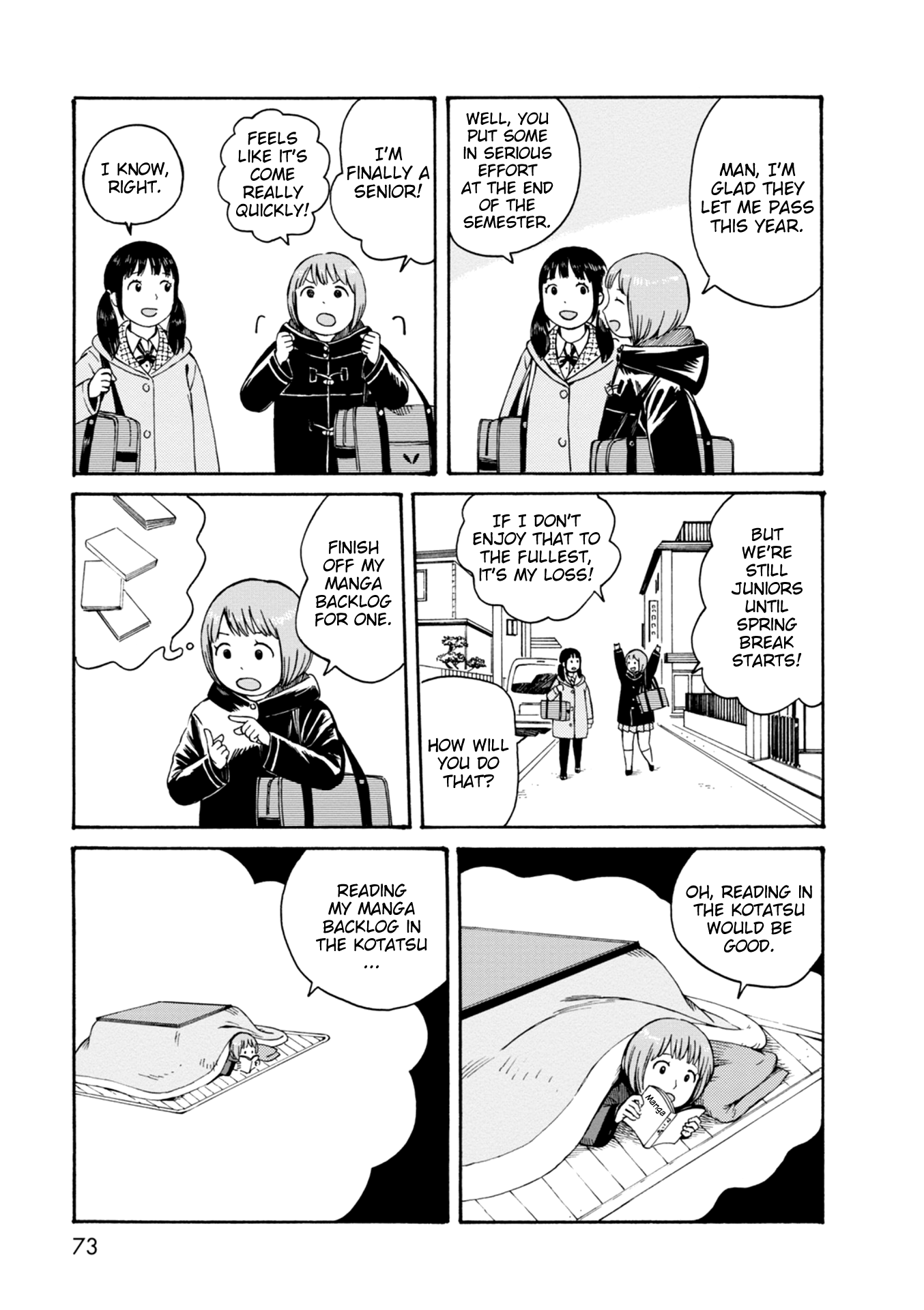 Dainana Joshikai Houkou - Vol.9 Chapter 65: Demise In The Kotatsu / Let's Die Together