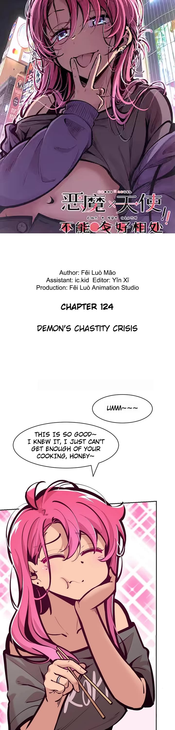 Demon X Angel, Can't Get Along! - Chapter 124: Demon's Chastity Crisis