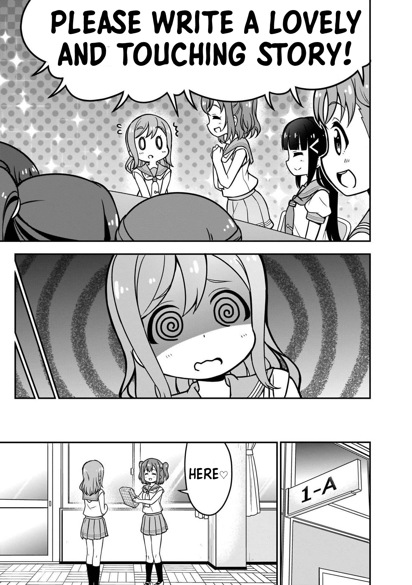 Love Live! Sunshine!! Maru's 4-Koma - Vol.1 Chapter 1: Starting Out Of Nowhere