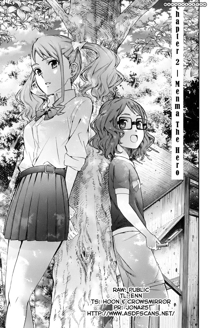 Ano Hi Mita Hana No Namae O Bokutachi Wa Mada Shiranai. - Chapter 2 : Menma The Hero