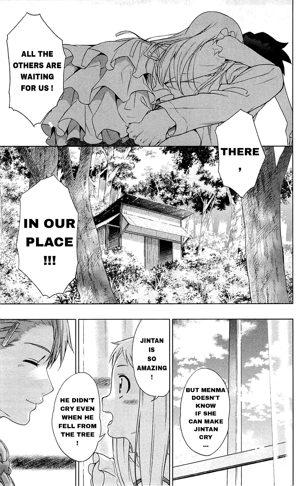 Ano Hi Mita Hana No Namae O Bokutachi Wa Mada Shiranai. - Chapter 13: The Flower That Bloomed That Summer [End]