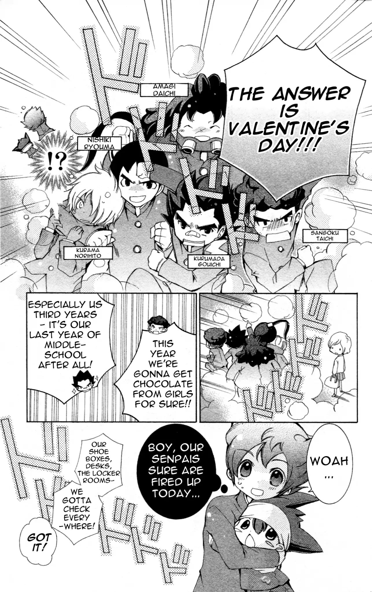 Inazuma Eleven Go Anthology! - Chapter 2: Operation: Valentine S Day!