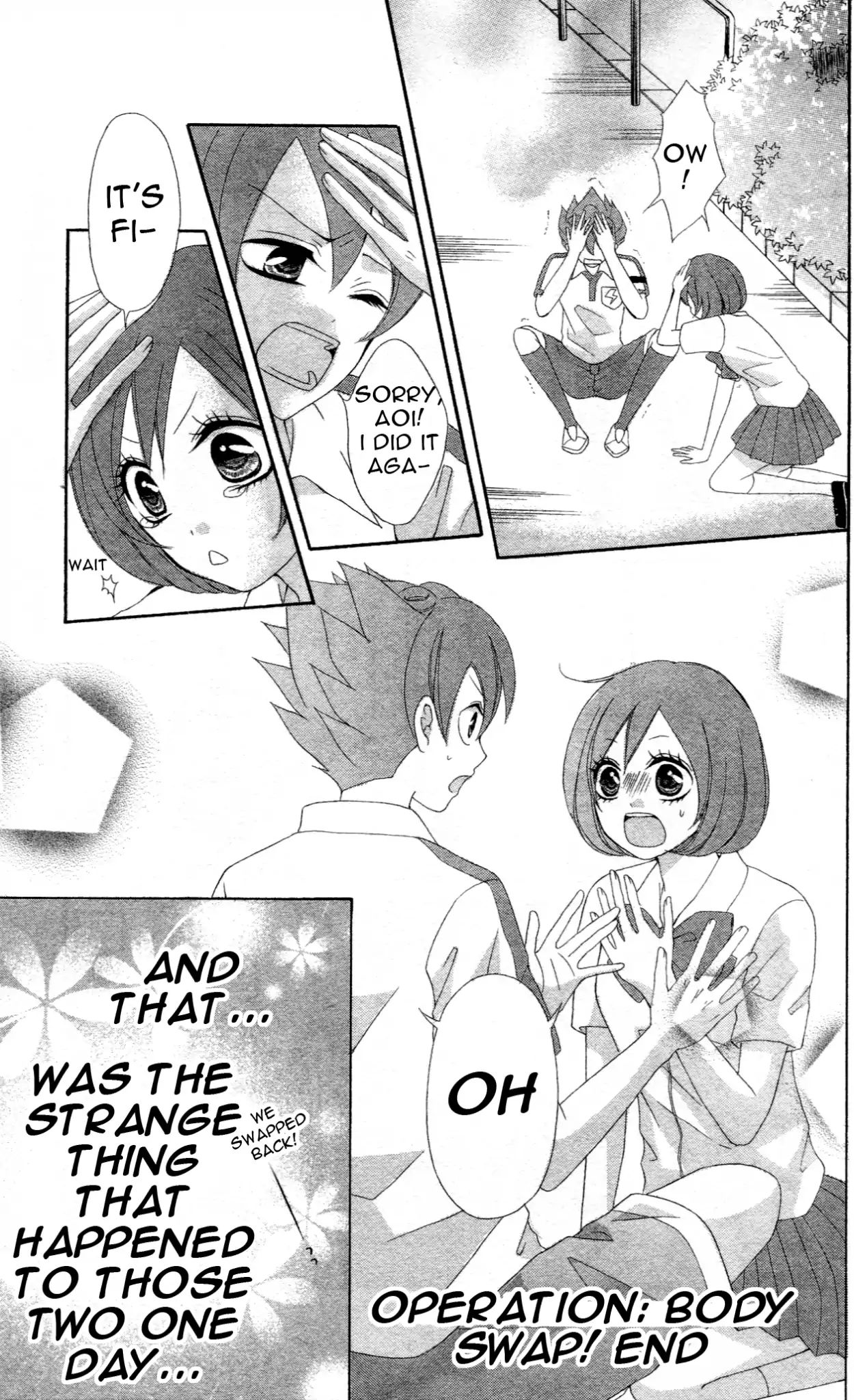 Inazuma Eleven Go Anthology! - Chapter 6: Operation: Body Swap!